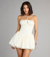 Once Upon This Corset Skater Dress
