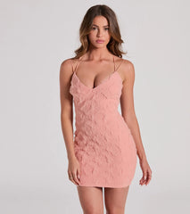A Lace Romance V-Neck Strappy Dress