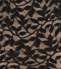 Picture-Perfect Glitter Lace Short Dress