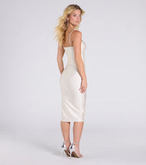 Impressive Beauty Bodycon Midi Dress