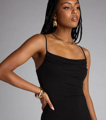 All Eyes On You High Slit Maxi Dress