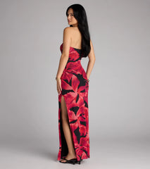 Own The Moment Tube Floral Maxi Dress