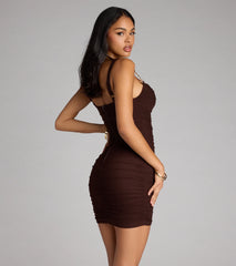 Crush Hour Mesh Mini Dress