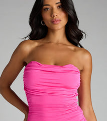Double Takes Tube Mini Dress