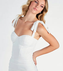 Party Scene Sweetheart Mini Dress