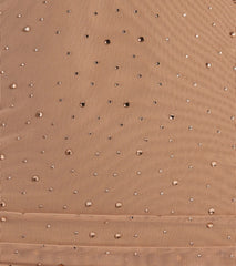 All Eyes On Me Rhinestone Mesh Mini Dress