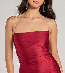 Stunning Sophistication Rhinestone Mini Dress