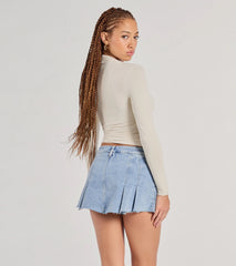 Effortlessly Chic Long Sleeve Ruched Top