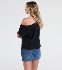 Good Luck Charm Crop Graphic Tee