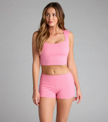 Elevated Era Ribbed Knit Cropped Tank Top