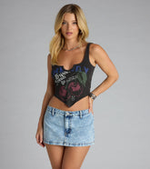 Sweet But Spicy Graphic Tank Top