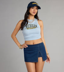 Michigan Wolverinesâ„?Winner Ribbed Tank Top
