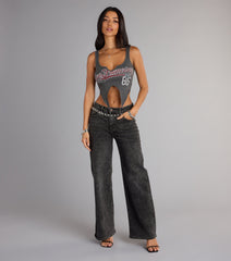 Game Day Rebel Graphic Tank Top