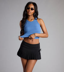 On the Move Crew Neck Tank Top