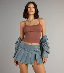 On Repeat Crop Tank Top