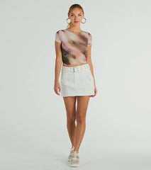 Cute And Trendy Cargo Mini Skirt