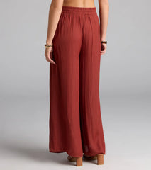Laidback Luxe Wide-Leg Palazzo Pants