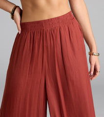 Laidback Luxe Wide-Leg Palazzo Pants