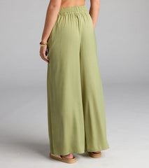 Laidback Luxe Wide-Leg Palazzo Pants