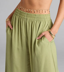 Laidback Luxe Wide-Leg Palazzo Pants