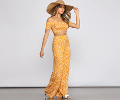 Floral Sensation High Waist Pants