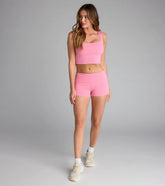 Chill Girlie Foldover Hot Shorts