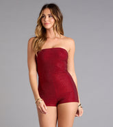 Glamorously Wicked Rhinestone Romper