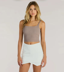 Always A Sensation High-Rise Ponte Skort