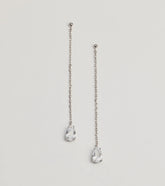 Everlasting Shine Rhinestone Linear Earrings