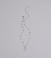 Bless Up Beaded Cross Necklace