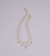 Mermaid Era Dainty Charm Necklace Set