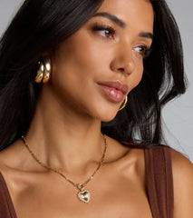 Heartfelt Energy Pendant Chain Necklace