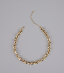 In the Loop Chain Necklace