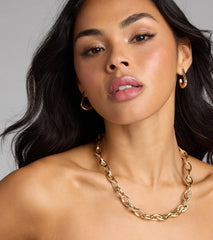 In the Loop Chain Necklace