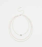 Chic Shine Rhinestone Layered Necklace