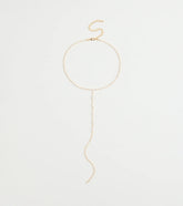 Glam Allure Cubic Zirconia Long Lariat Necklace