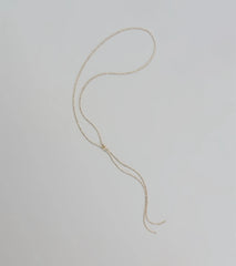 Luxe Glimmer Rhinestone Long Necklace