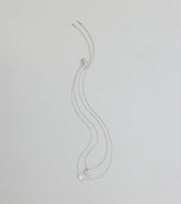 All About Luxe Pearl Cubic Zirconia Charm Necklace