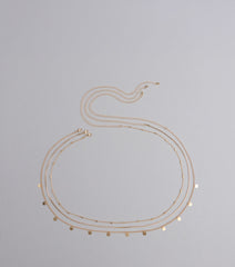 Shine On Me Layered Disc Belly Chain