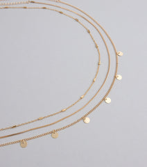 Shine On Me Layered Disc Belly Chain