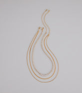 Keep It Sparkling Layered Necklace Set