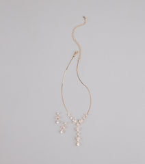 Garden Gala Cubic Zirconia Jewelry Set