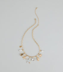 Sea You Later Charm Necklace