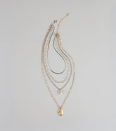 Layer Slayer Mixed Chain Pendant Necklace