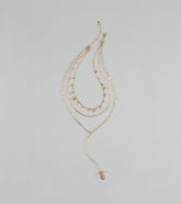 Perfect Style Layered Lariat Necklace