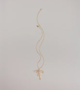Put a Bow on It Chain Necklace