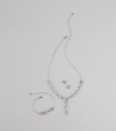 Bloom Baby Bloom Rhinestone Jewelry Set