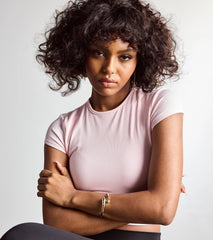 Sleek Structure Cuff Bracelet