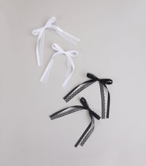 Sweet Talk Hair Bow Clip Set