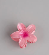 Tropical Blooms Flower Hair Claw Clip